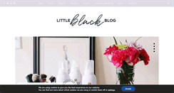 Desktop Screenshot of onelittleblackblog.com
